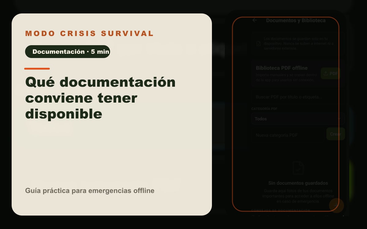 Imagen del artículo Qué documentación conviene tener disponible