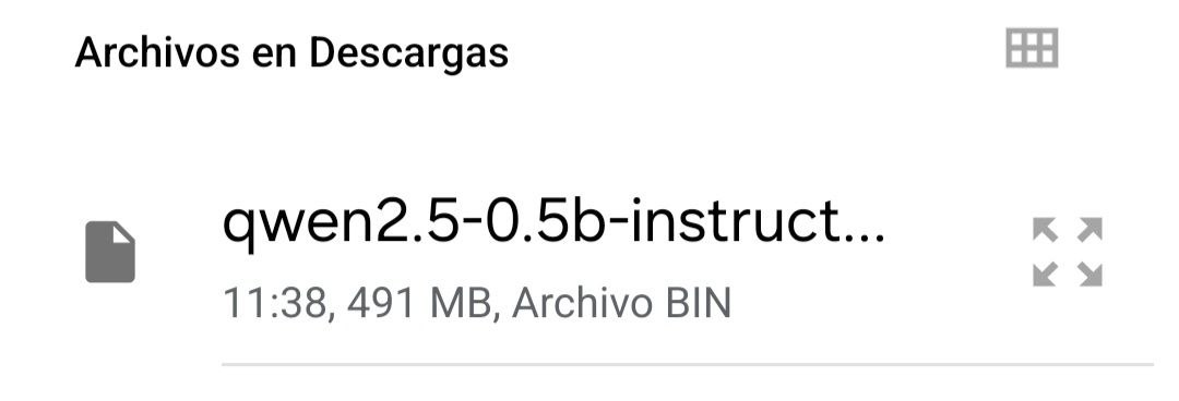 Selector de archivos para elegir el modelo GGUF descargado