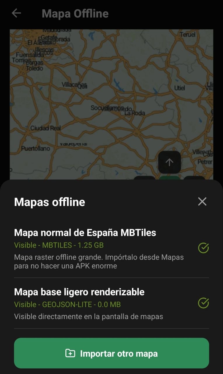 Archivo espana-relieve.mbtiles descargado en el móvil